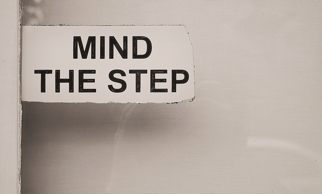 Mind the step sign from Ireland